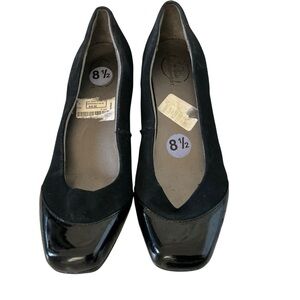 Life stride simply comfort black wedge shoes size 8.5